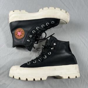 Converse Chuck Taylor Lugged Gore-Tex Women’s Size 8 High Top Leather Sneakers
